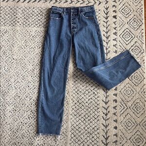 Abercrombie & Fitch 24R Blue Straight Leg Jeans